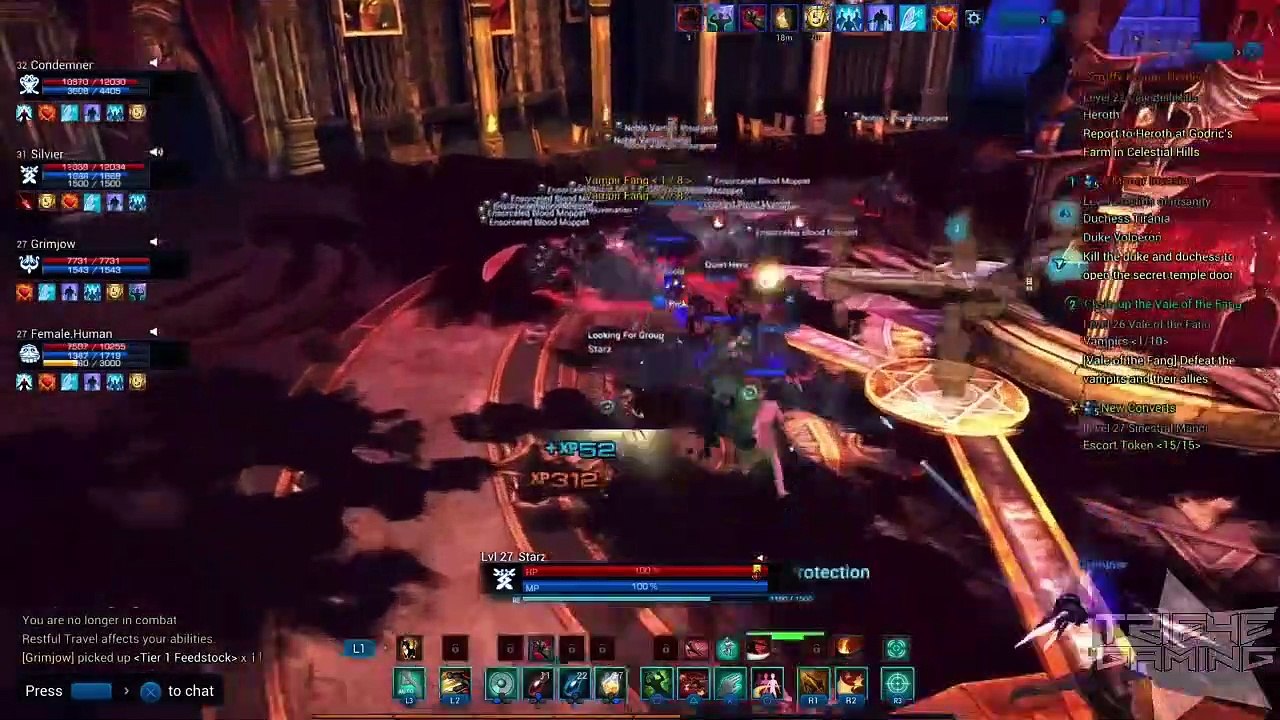 Tera PS4 TTS   Manor Cellar  Warrior PoV