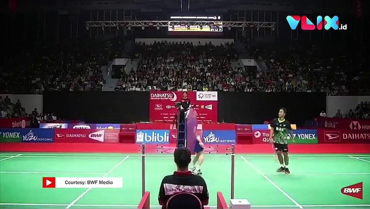 VIDEO: Netting 'Magis' Ginting Bikin Antonsen Nyangkut