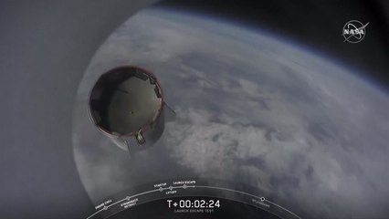 스페이스X, 드래곤캡슐 탈출 시험 성공..."우주 탐구 중요한 이정표" / YTN