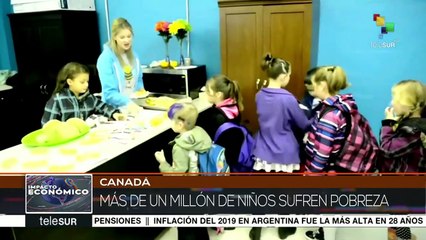 Más de un millón de niños en Canadá viven en la pobreza
