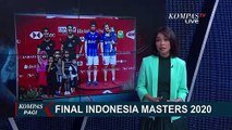 Final Indonesia Masters 2020, Indonesia Raih 3 Gelar Juara