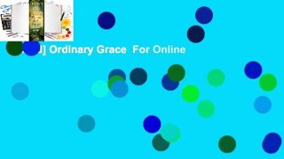 [Read] Ordinary Grace  For Online