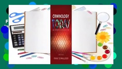 Full Version  Criminology Today: An Integrative Introduction  Review