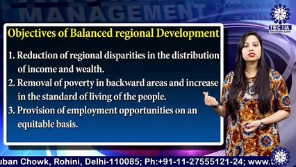 BBA ||Dr. Sheetal Badesra || Balanced Regional Development || TIAS || TECNIA TV