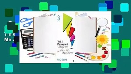 Tests & Measurement for People Who (Think They) Hate Tests & Measurement  For Kindle