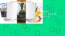 Full E-book  The Last Unicorn (The Last Unicorn, #1)  Best Sellers Rank : #4