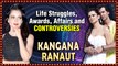 Kangana Ranaut Life Story | Affair With Hrithik, Fight With Ranbir Kapoor, Alia Bhatt & Karan Johar