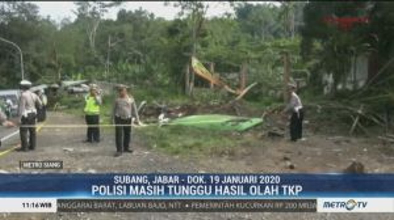 Polisi Masih Selidiki Penyebab Kecelakaan Bus Maut di Subang