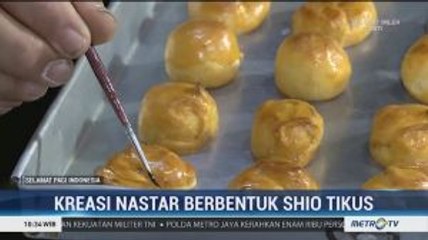 Kreasi Nastar Berbentuk Shio Tikus
