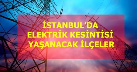 Скачать видео: 20 Ocak Pazartesi İstanbul elektrik kesintisi! İstanbul'da elektrik kesintisi yaşanacak ilçeler İstanbul'da elektrik ne zaman gelecek?