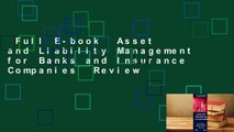 Full E-book  Asset and Liability Management for Banks and Insurance Companies  Review