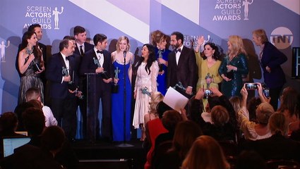 Marvelous Mrs. Maisel Cast | Backstage at the Screen Actors Guild Awards 2020