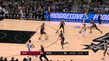 Spurs hold on to down Heat
