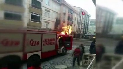 Esenyurt'ta doğalgaz borusu patladı: 1 yaralı