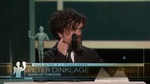 SAG Awards  Game of Thrones Peter Dinklage receives the Actor in the final season of GameOfThrones a