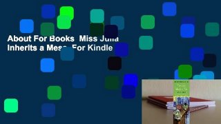 About For Books  Miss Julia Inherits a Mess  For Kindle