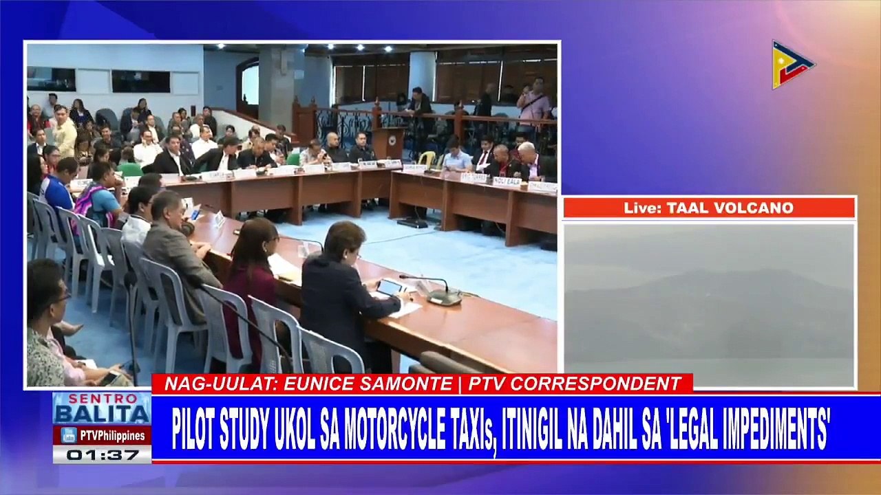Pilot study ukol sa motorcycle taxis, itinigil na dahil sa 'legal impediments'