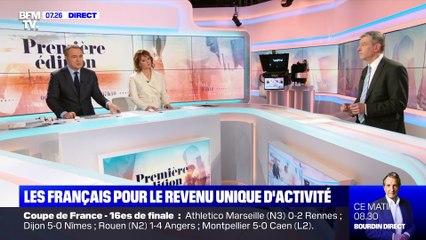 Les Français pour le revenu unique d'activité - 20/01