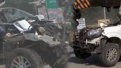 राजस्थान: ट्रक और कार की भीषण टक्कर में सात लोगों की मौत, एक घायल