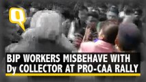 FIR Filed Against 2 Pro-CAA Members for Pulling Rajgarh Deputy Collector’s Hair