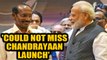 PM Modi: I could not miss Chandrayaan launch, was advised not to go| OneIndia News