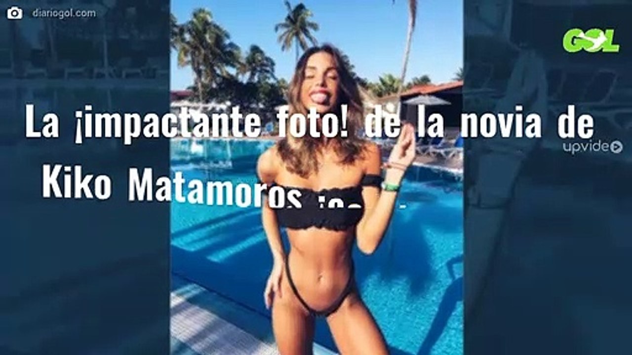 La ¡impactante foto! de la novia de Kiko Matamoros ¡con la nariz sin operar!