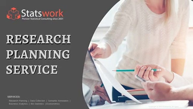 Research Planning Services Research Planning help Data Analysis Services – Statswork