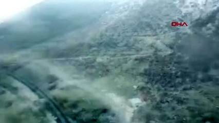 Terör saldırısında raydan çıkan vagonlar kaldırıldı