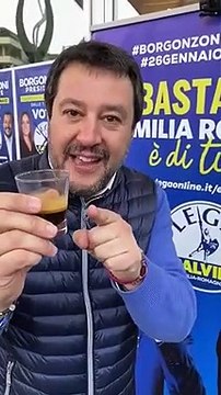 Salvini - Un caffè alla salute di chi sceglie la libertà (19.01.20)