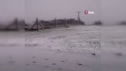 Silivri'de kar yağışı başladı