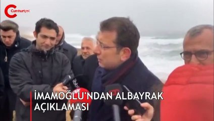 İmamoğlu'ndan Berat Albayrak açıklaması
