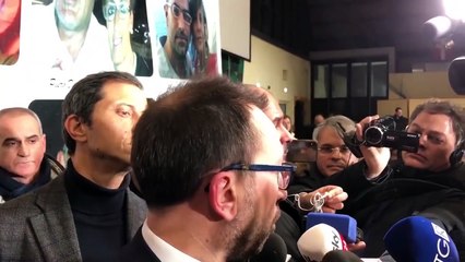 Bonafede - Dichiarazioni alla stampa da Penne (PE) (18.01.20)