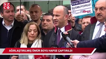 Ceren Özdemir davasında karar çıktı