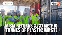 M'sia returns 150 containers of plastic waste, to ship back another 110 containers this year
