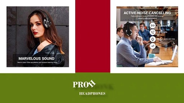 Best noise-cancelling headphones with microphone