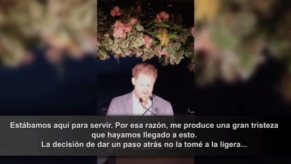 El príncipe Harry rompe su silencio: "No había otra opción"