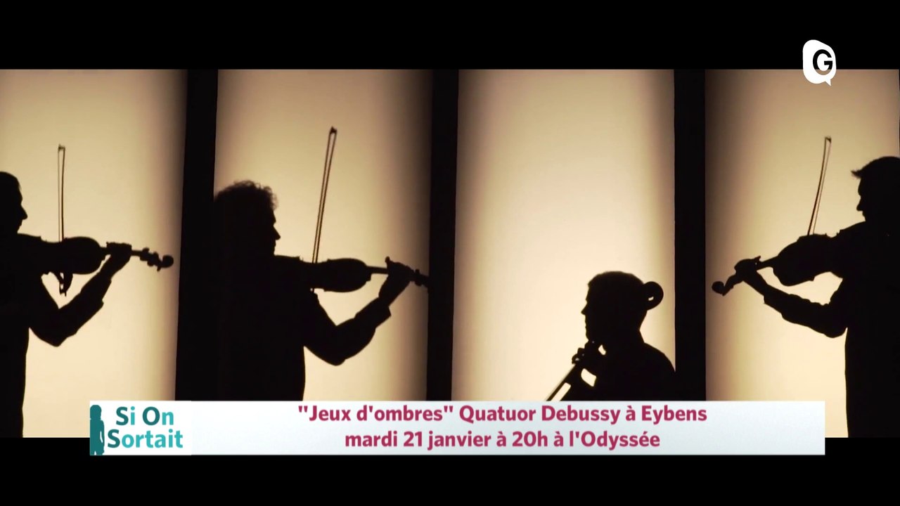 20 JANVIER 2020 - Quatuor Debussy "Jeux d'ombres", Il y aura la jeunesse d'aimer, Festival Aux Rires Etc, Möbius