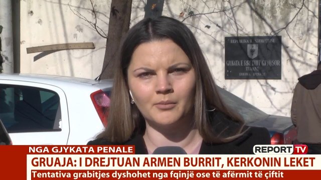 Report TV - Dëshmon gruaja e biznesmenit 'I drejtuan pistoletën burrit', kërkonin lekët