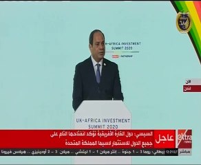 الرئيس السيسى يدعو لفتح الاسواق البريطانية أمام المنتجات الإفريقية وتعزيز تبادل تجارى عادل