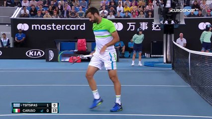 Tsitsipas - Caruso : le résumé