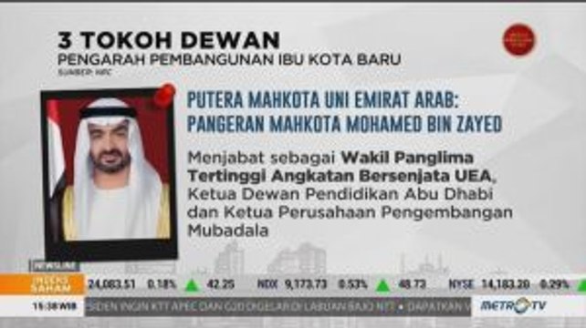 Pemerintah Rekrut 3 Tokoh Dunia Jadi Dewan Pengarah Ibu Kota Baru