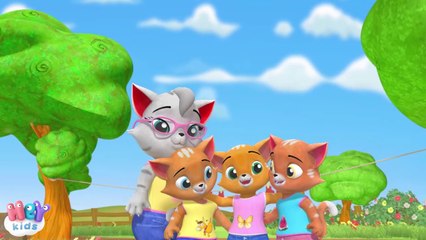 Üç Yavru Kedi şarkısı  Coçuk Şarkıları Türkçe