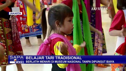 Kelas Tari Tradisional Gratis di Museum Nasional