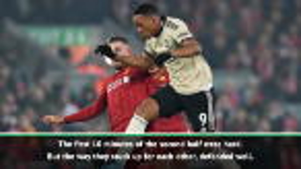 Solskjaer proud of United spirit