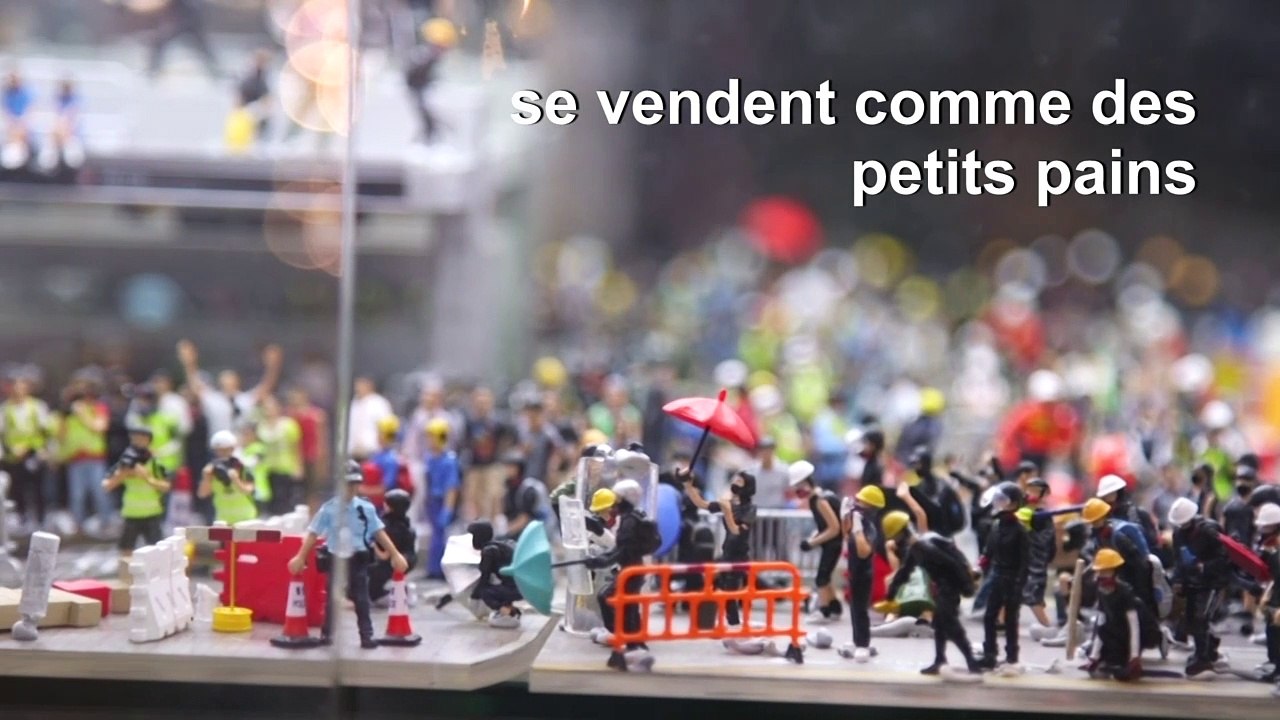 Toy Story: les manifestants hongkongais en figurines