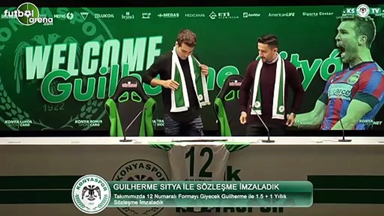 Konyaspor, Guilherme Sitya'yı kadrosuna kattı