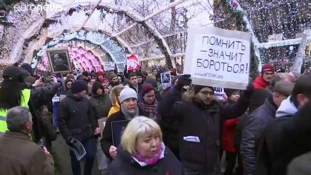 В Москве прошел антифашистский марш памяти
