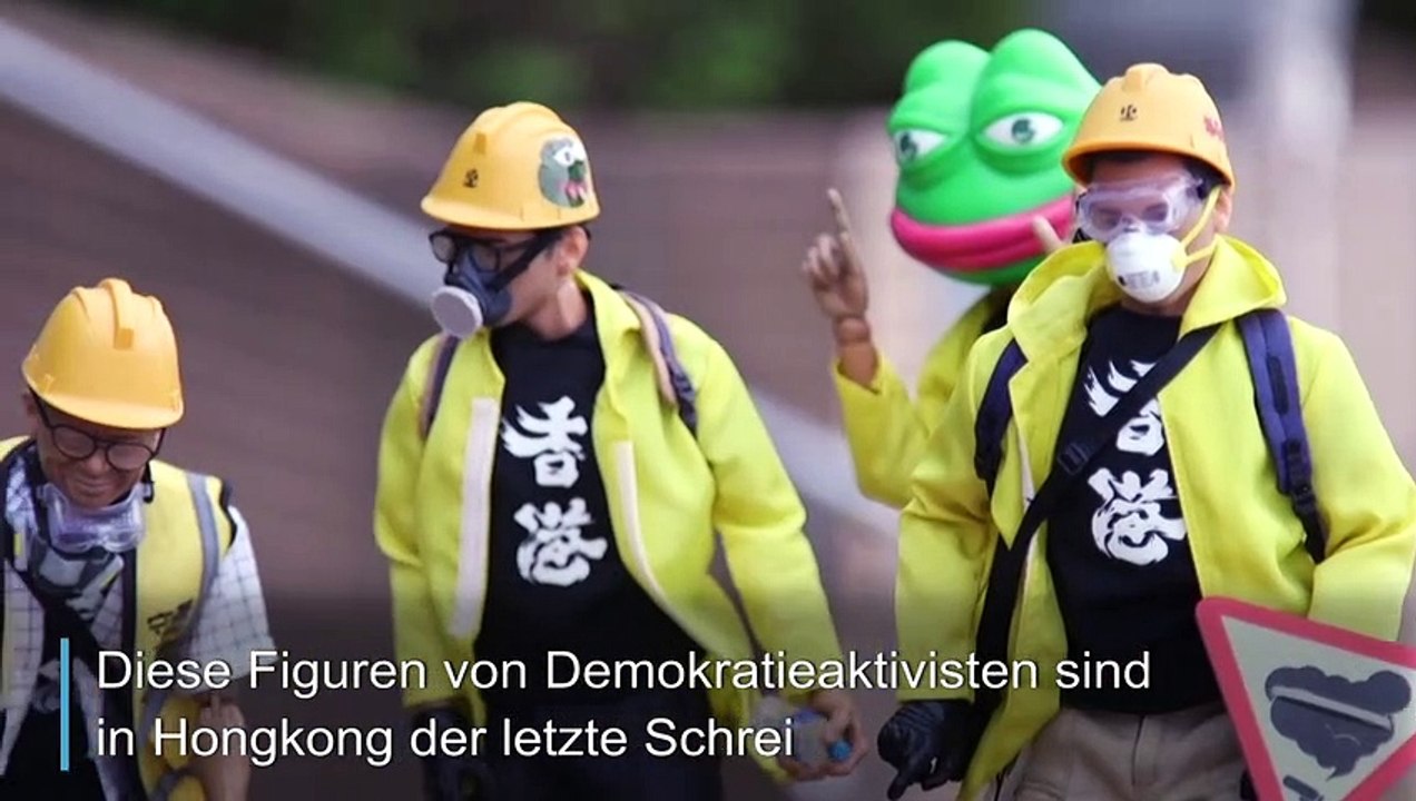 'Toy Story' in Hongkong: Riesenprotest im Miniformat