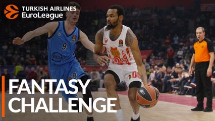 Turkish Airlines EuroLeague Regular Season Round 21: Fantasy Challenge
