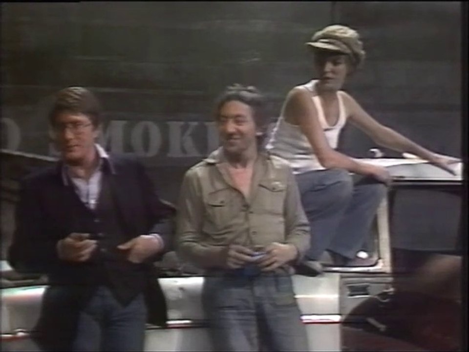 Serge Gainsbourg, Jacque Dutronc et Jane Birkin "Les roses fanées"